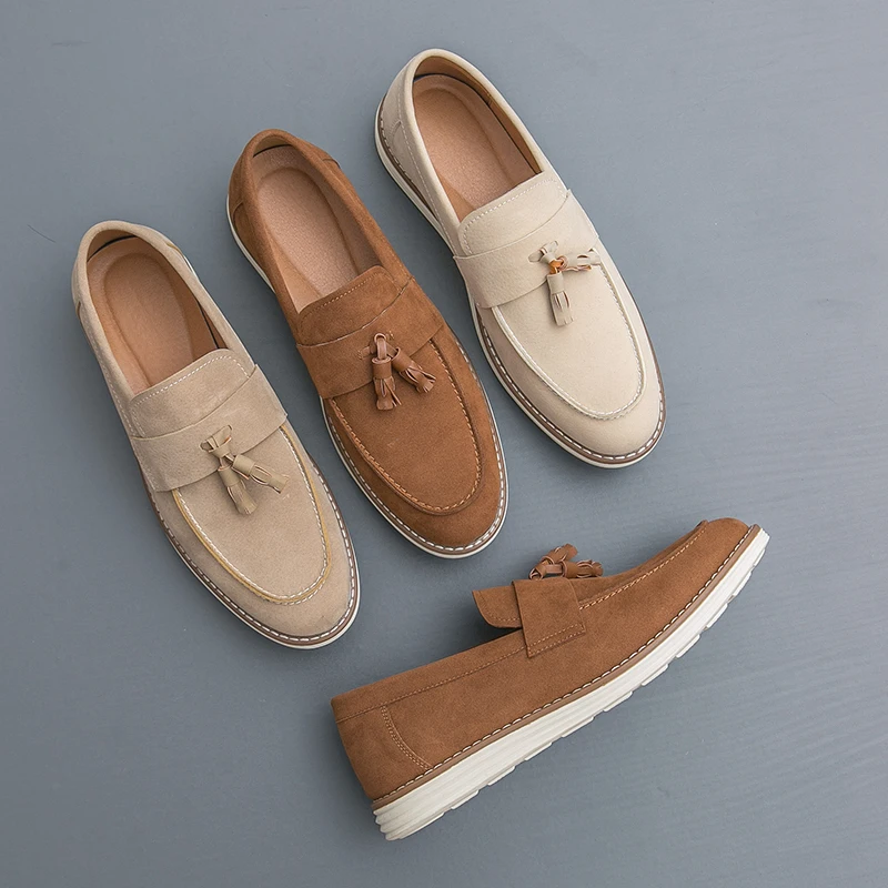 

Новые мужские повседневные лоферы, легкая обувь для вождения и путешествий по Европе и Америке, размеры 39-46