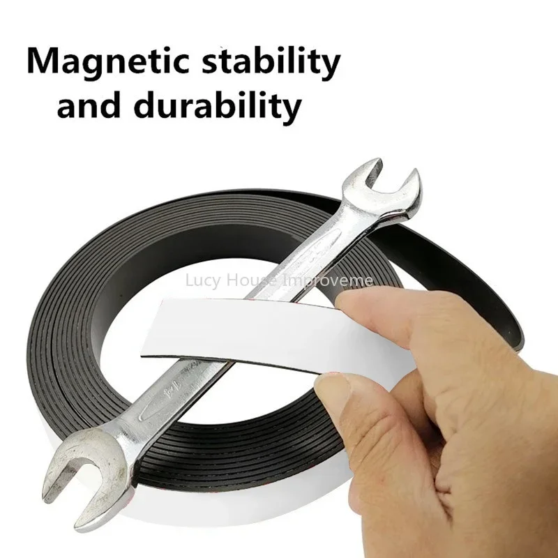 2M flexible magnetic strip self-adhesive tape with multiple sizes to choose from, mosquito screen, door curtain,ong rubber strip