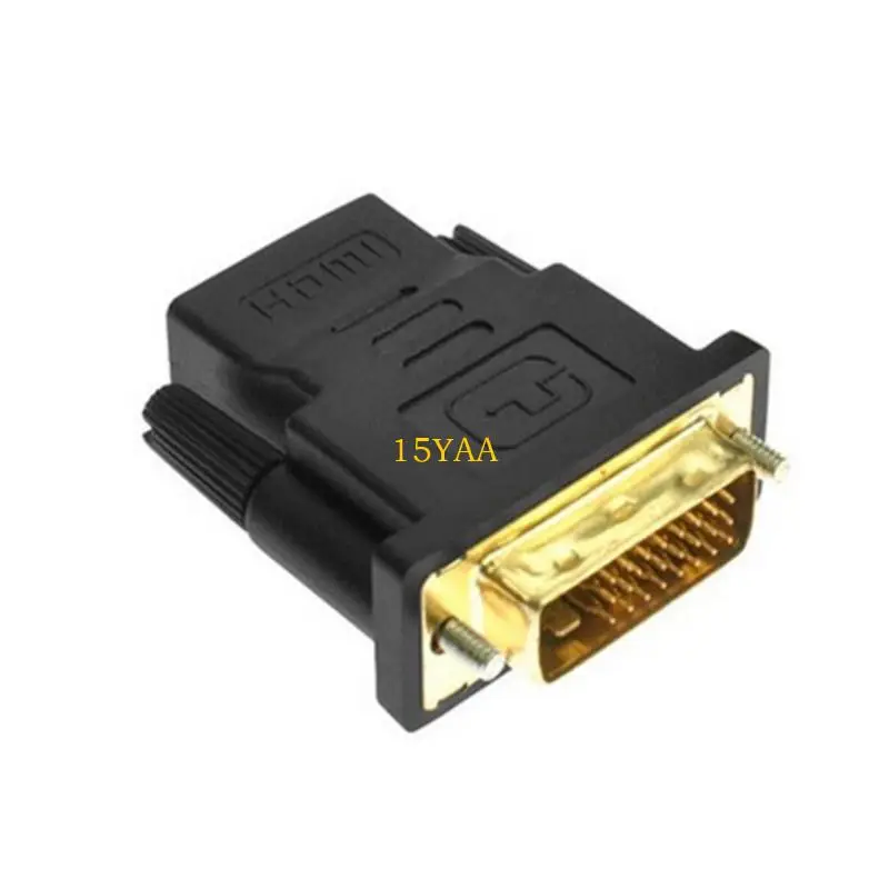

15YA DVI Male HDTV Female Cable Converter 1080p Digital Video Support for Computer Gaming Console Bidirectional