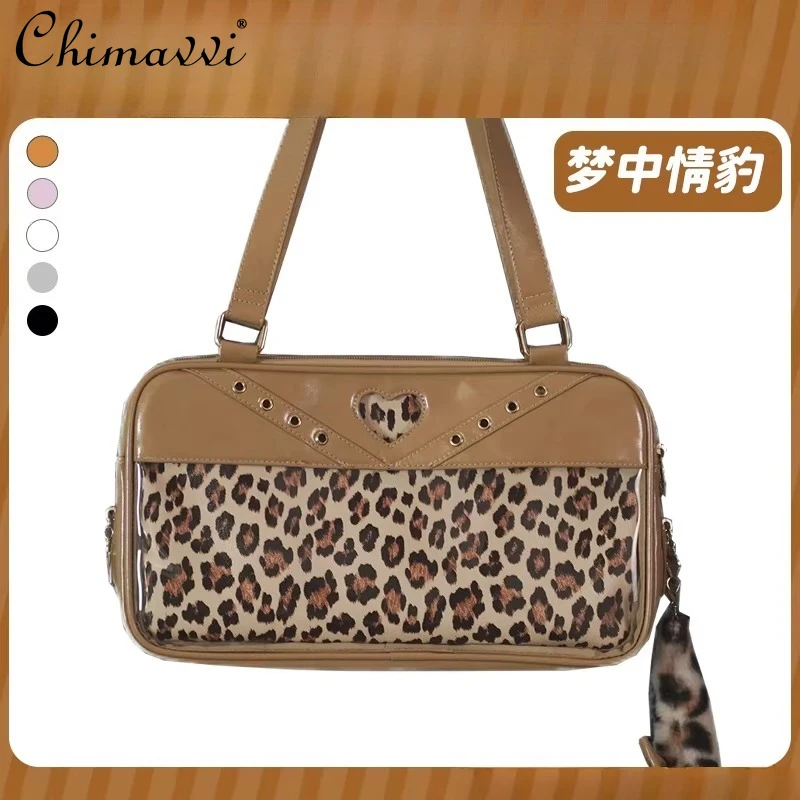 

Original Design Japanese Style Ita Bag 2026 New Double-layer Large Capacity Fan Bag Cute Girls Women Versatile Shoulder Bag
