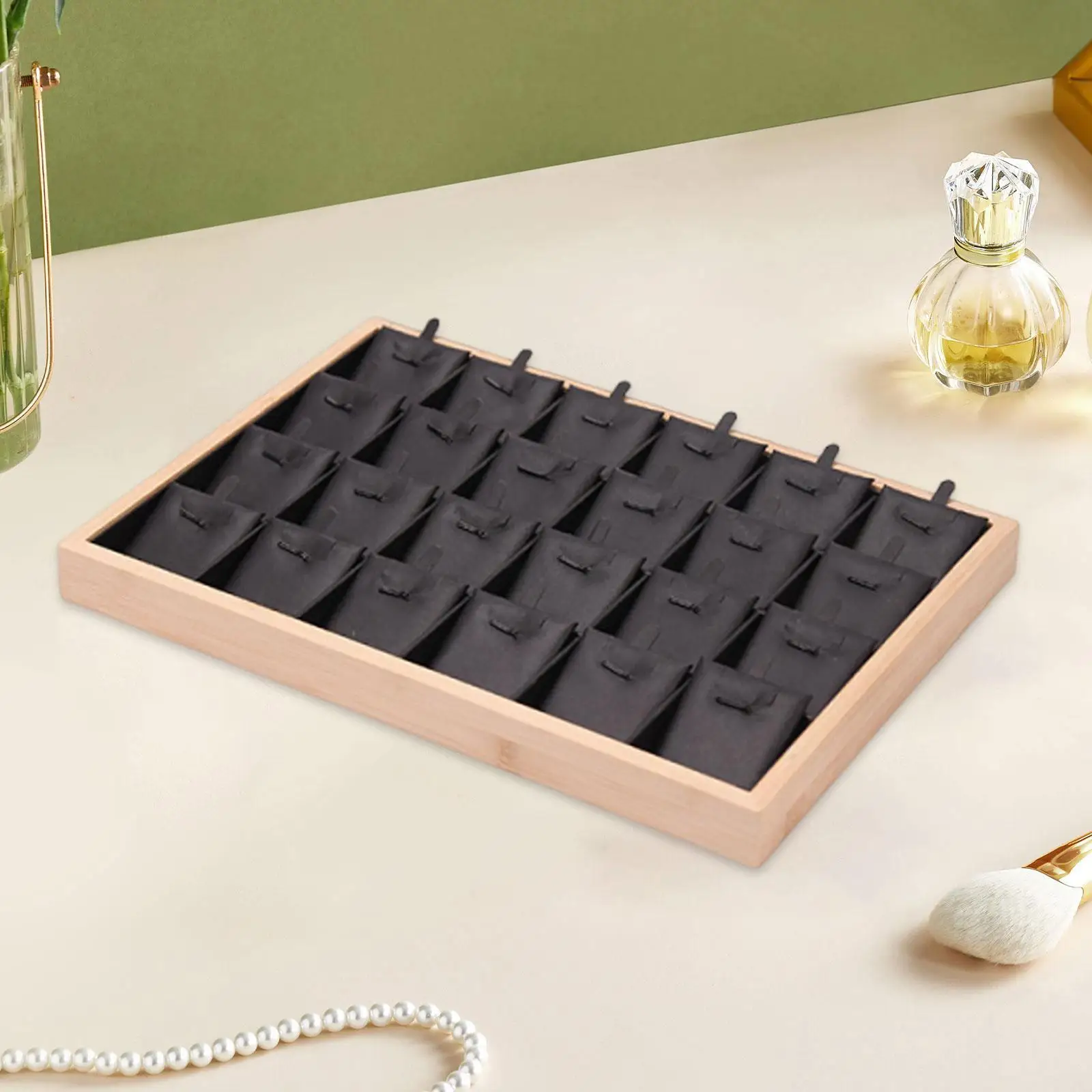 

Jewelry Tray Storage Case Multifunctional Large Capacity Portable Gifts Holder Organizer Jewelry Box for Hairpins Daughter