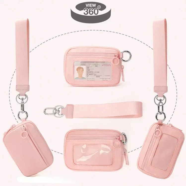 Hüfttasche, Polyester, wasserdicht, Brusttasche, Kartentasche, Handgelenktasche, tragbare Aufbewahrungstasche für Bankkarten und Kleingeld, unverzichtbar für Sportreisen – Detail 2