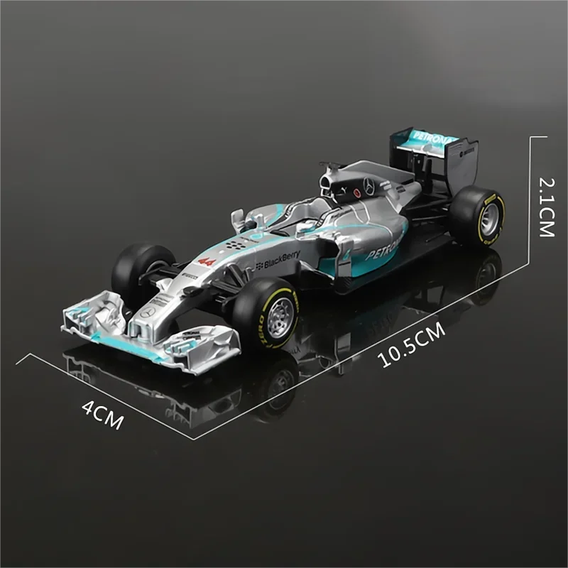 Bburago 1:43 Mercedes Benz W07 W10 W12 E F1 Car #6 #44 Diecast Model Formula Racing Hardbound Edition Alloy Luxury Vehicle Toys