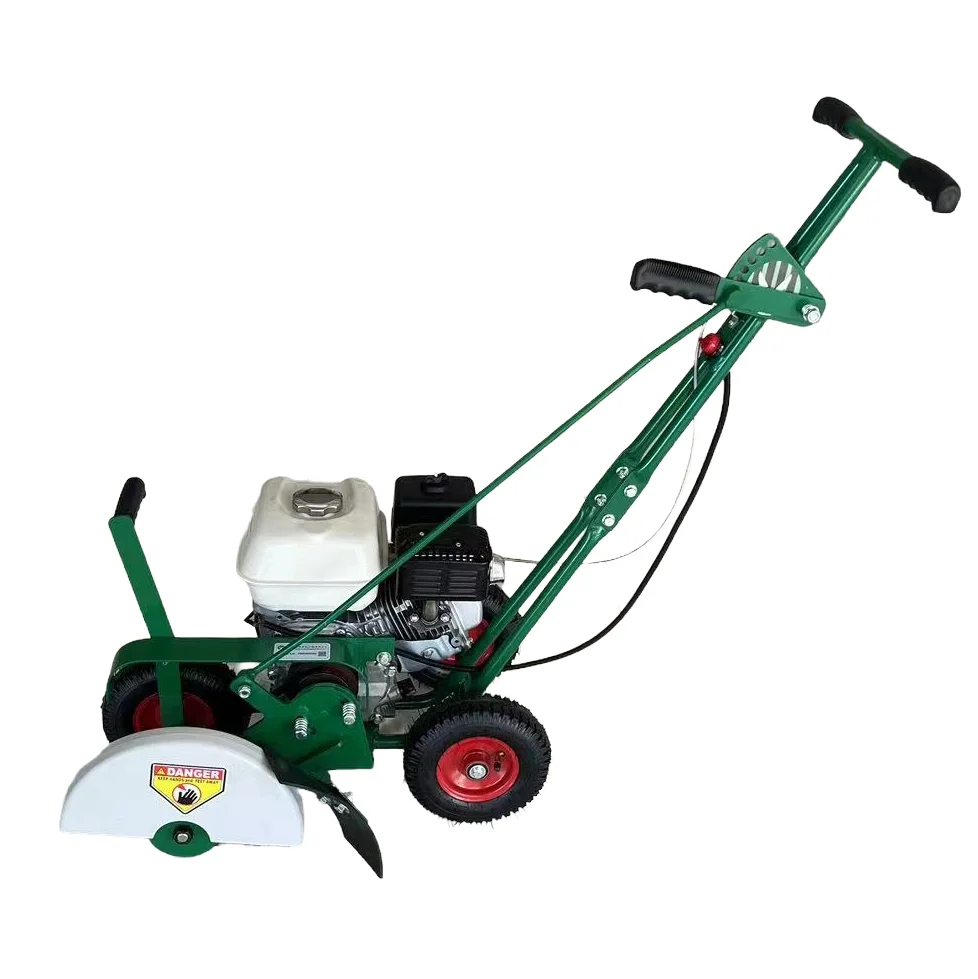 Heavy  Self-Propelled Lawn Edger with Engine High Productivity 35kg Weight for Precise Edging and Border Creation
