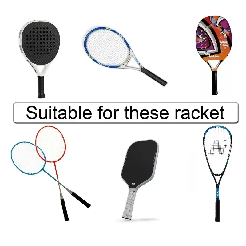 mf Shock Absorption Anti‑Slip Sport Overgrip Tape Sweatproof Grip Tape for Tennis, Badminton & Sports Equipment with Sweatband
