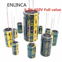 High Frequency Electrolytic Capacitor 16V 25V 35V 50V 63V 100V 200V 400V 20% 100UF 220UF 330UF 470UF 680UF 1000UF 2200UF 3300UF