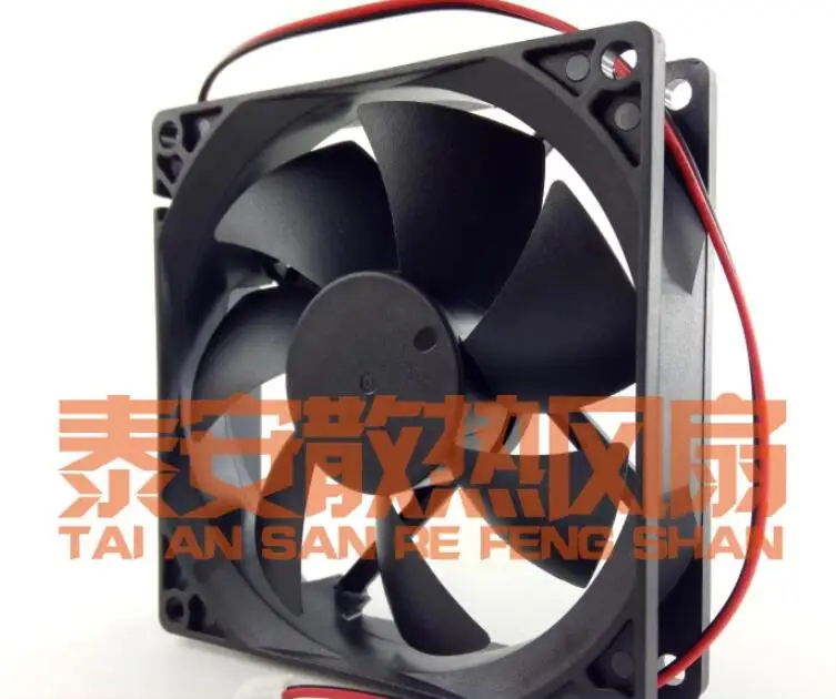 XJ24S9225H DC 24V 0.20A 90x90x25mm 2-Wire Server Cooling Fan