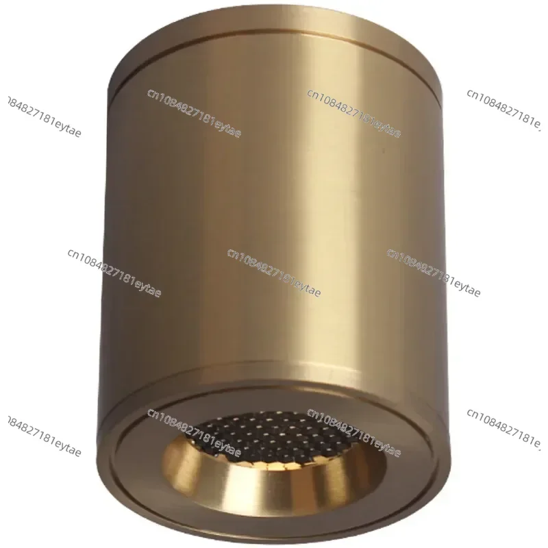 תאורת תקרה LED מתחת לתקרה נחושת עם עיצוב אנטי-ברק CRI 97 למנורת תקרה לתאורה פנימית