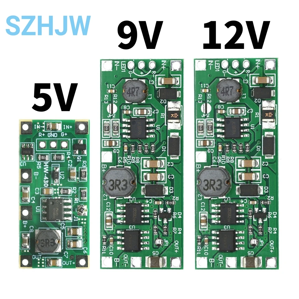 Dc 5V/9V/12V Step-U… - image