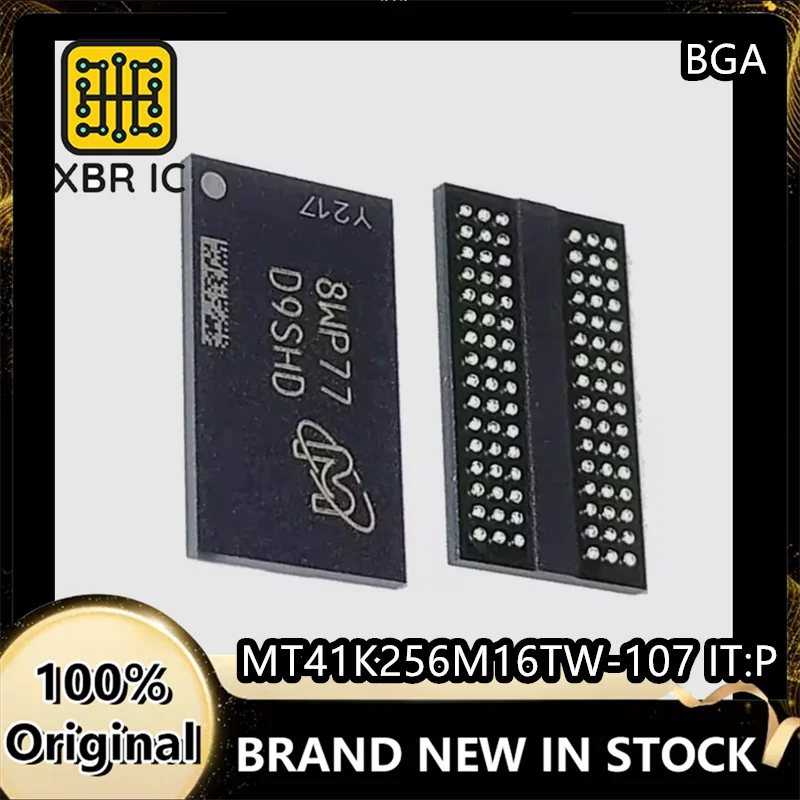 (3/10 Pieces) MT41K256M16TW-107 IT:P Silkscreen D9SHD 4Gb DDR3 Memory Chip New Original Authentic Spot