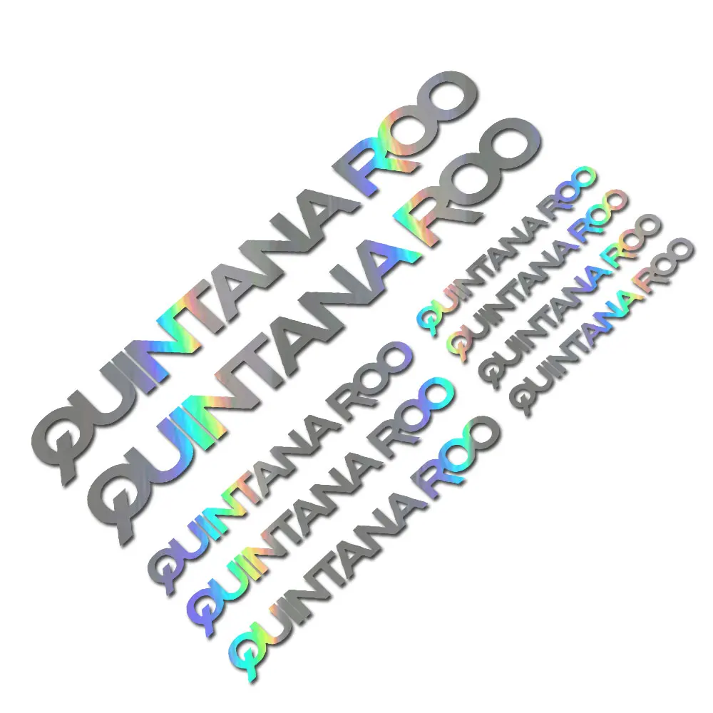 Para QUINTANA ROO calcomanías de vinilo pegatinas Kit de cuadro de bicicleta etiquetas de repuesto bicicleta ciclismo