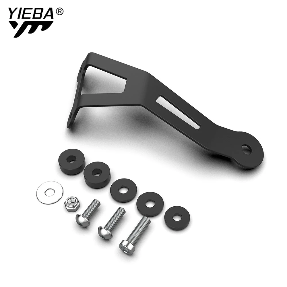 

For Aprilia RSV4 Factory Tuono V4 2021 2022-2025 Motorcycle Aluminum Exhaust Hanger Bracket Black Accessories Muffler Support