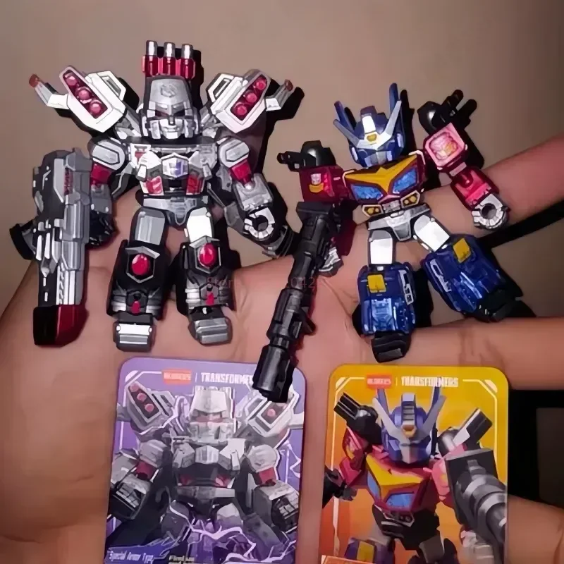 Blokees Transformers Defender Version 8 Blind Box Bausteinfigur Star Optimus Prime Super Megatron Sammlerstücke Spielzeug Geschenke – Detail 10