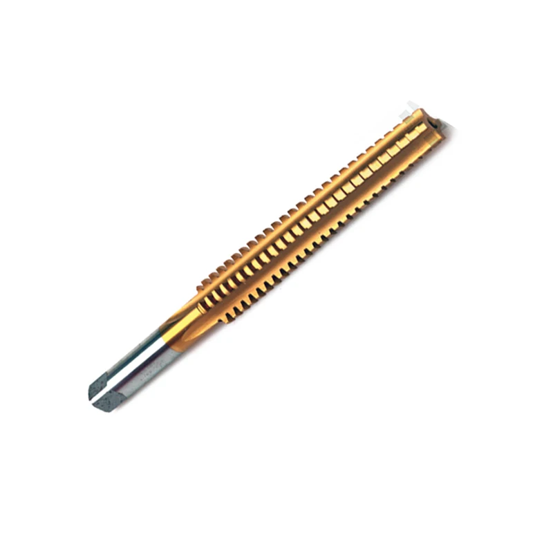 1PC HSS TIN Coating Left Hand Tools TR Metric Machine Screw Tap TR6 TR8 TR10 TR12 TR14 TR16 TR18 TR20 Trapezoidal Thread Tap