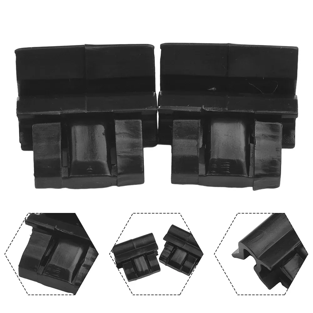 For Tesla Model 3 Front Bumper Trunk Clip 1472872-00-C 2Pc Buckle Hood Car Accessories Direct Replacement Practical To Use