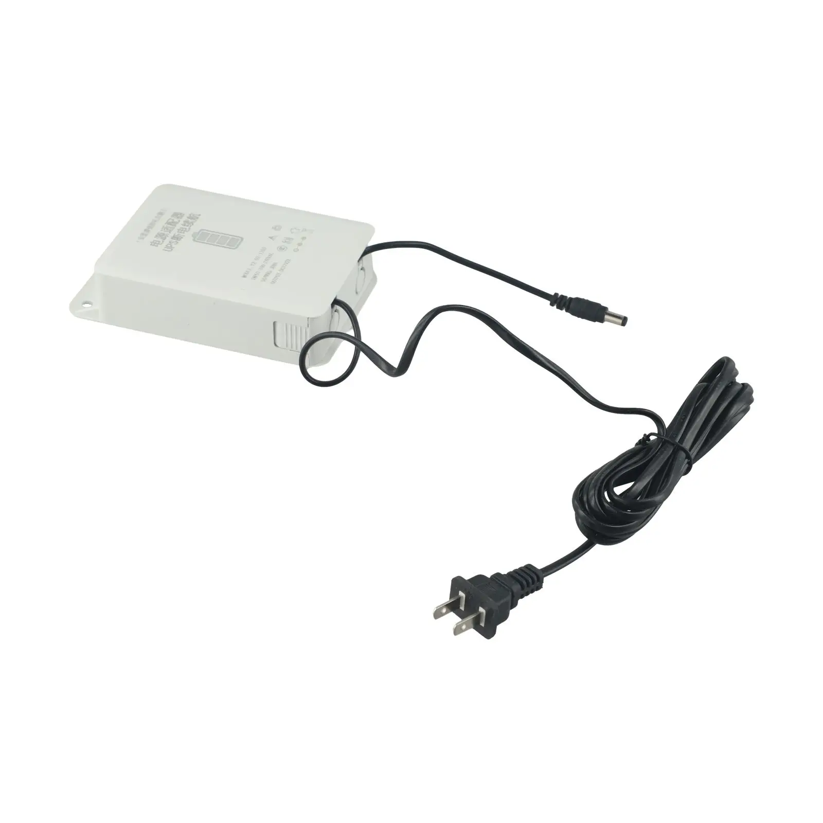 2400MA Battery Capacity Rainproof UPS Power Supply Backup Power Adapter Electromagnetic Protection Fireproof Shell