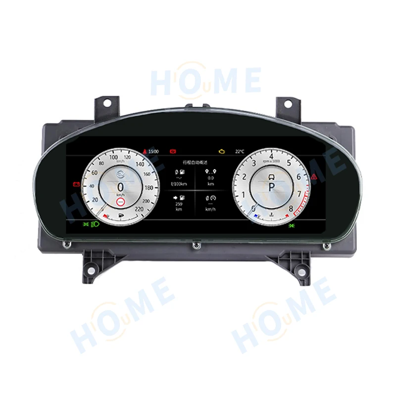 

12.3 Inch Digital Cluster LCD Dashboard for Jaguar XJL 2010-2015 Wireless Carplay Navigation Odometer Speedometer Retrofit