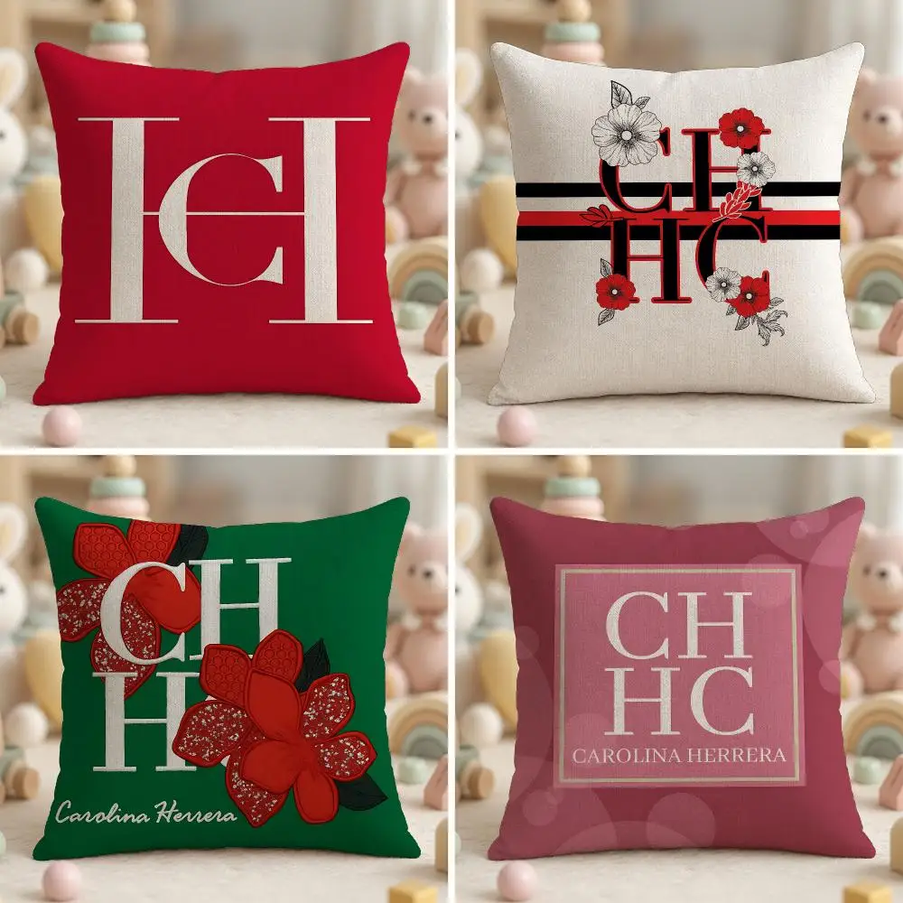 Famous Brand C-Carolina HerreraS Cushion Cover Ultra Soft Throw Pillow Cover Skin Friendly for Sofa Bed Home Decor Gift