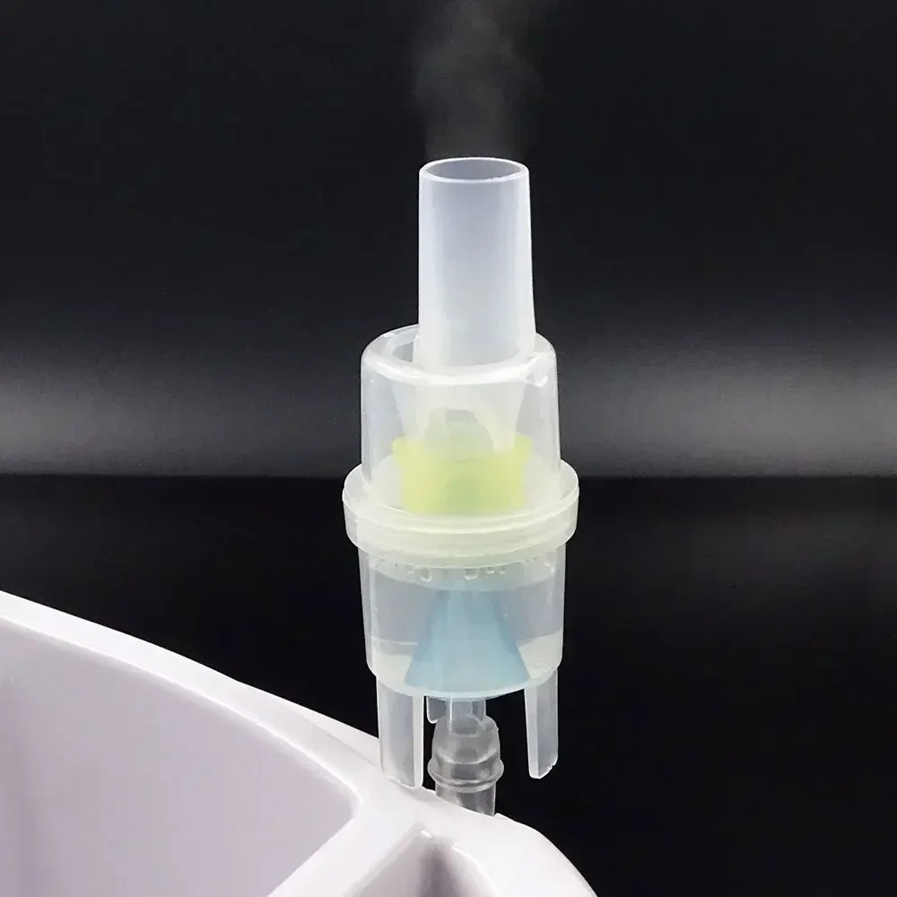 1Set 10ML Nebulizer Inhaler Parts Medicine Tank Cup and 1.6M Atomizer Soft Tube for Adult Children Inhale Nebulizer Accessories