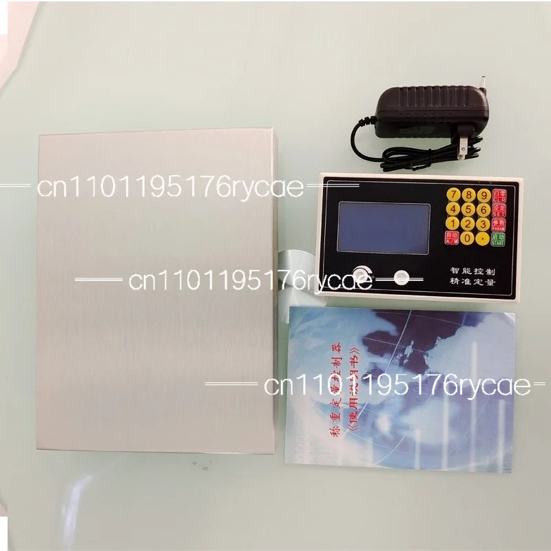 Quantitative scale, two-way automatic weighing quantitative controller, two-way sub-filling machine instrument