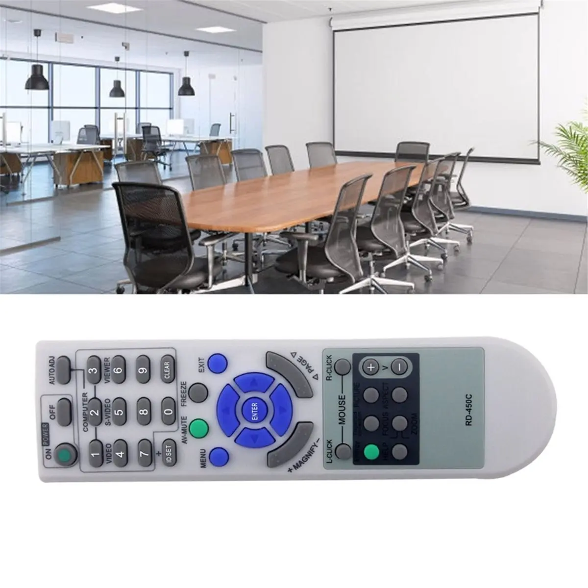 update. RD-450C Projector Remote Control for NEC Projector NP100 NP110 NP115 NP1200 NP210 NP215 NP216 NP2200 NP300+ NP305 NP310