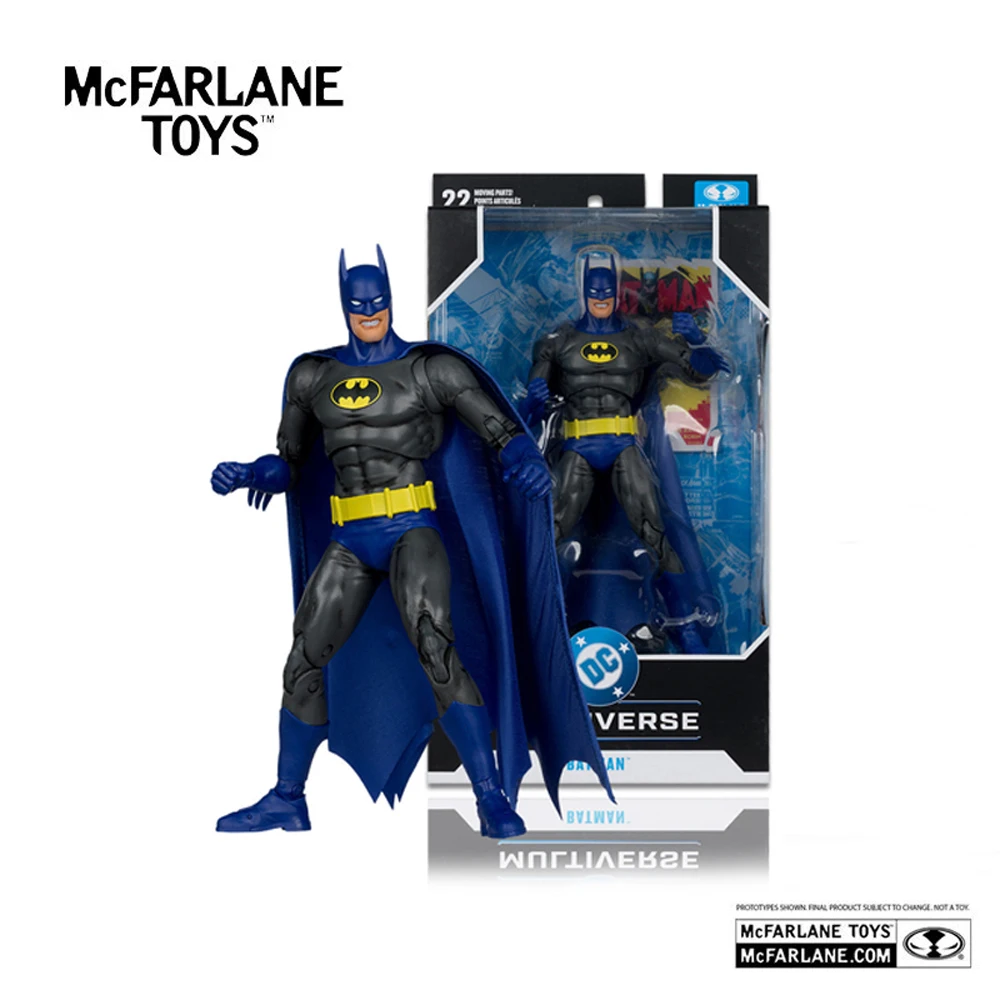 Mcfarlane Toys Batman 90'S 7in Action Figure DC Multiverse Batman Model Doll Garage Kit