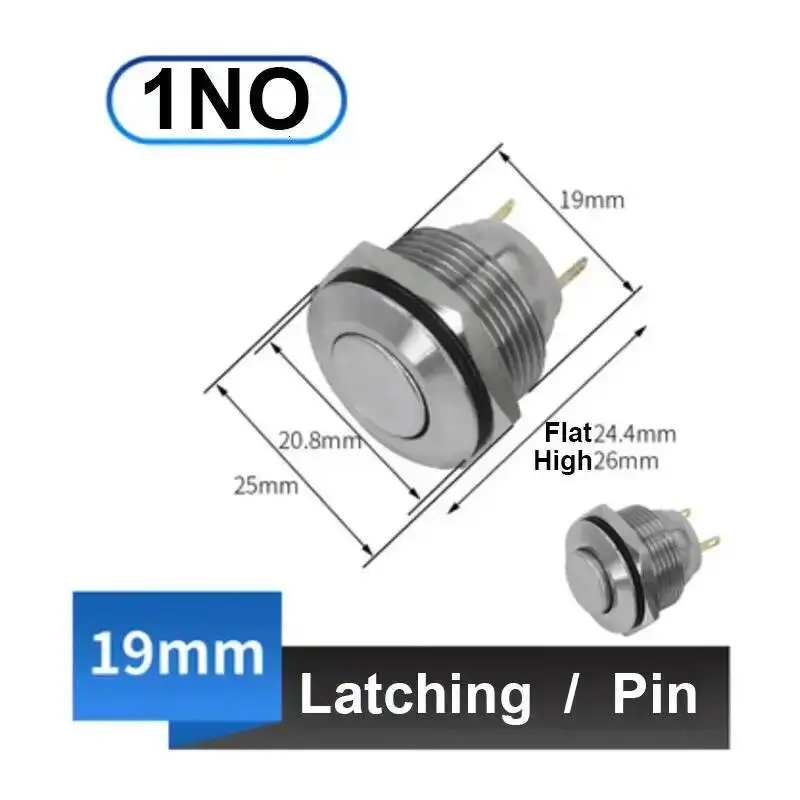 Variant: 19mm Latching pin