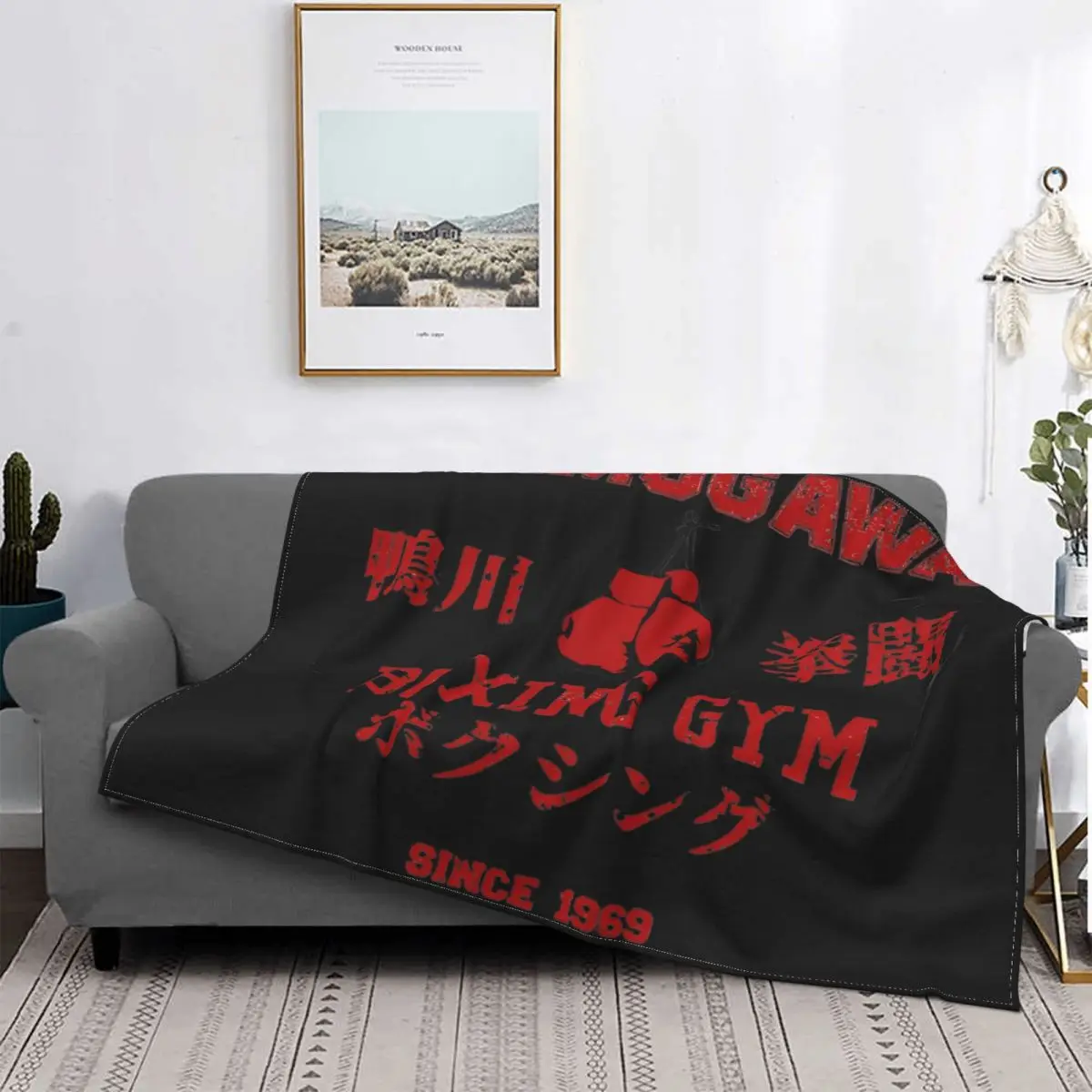 Hajime No Ippo Anime Blankets Flannel Textile Decor Breathable Warm Throw Blankets for Bedding Couch Quilt