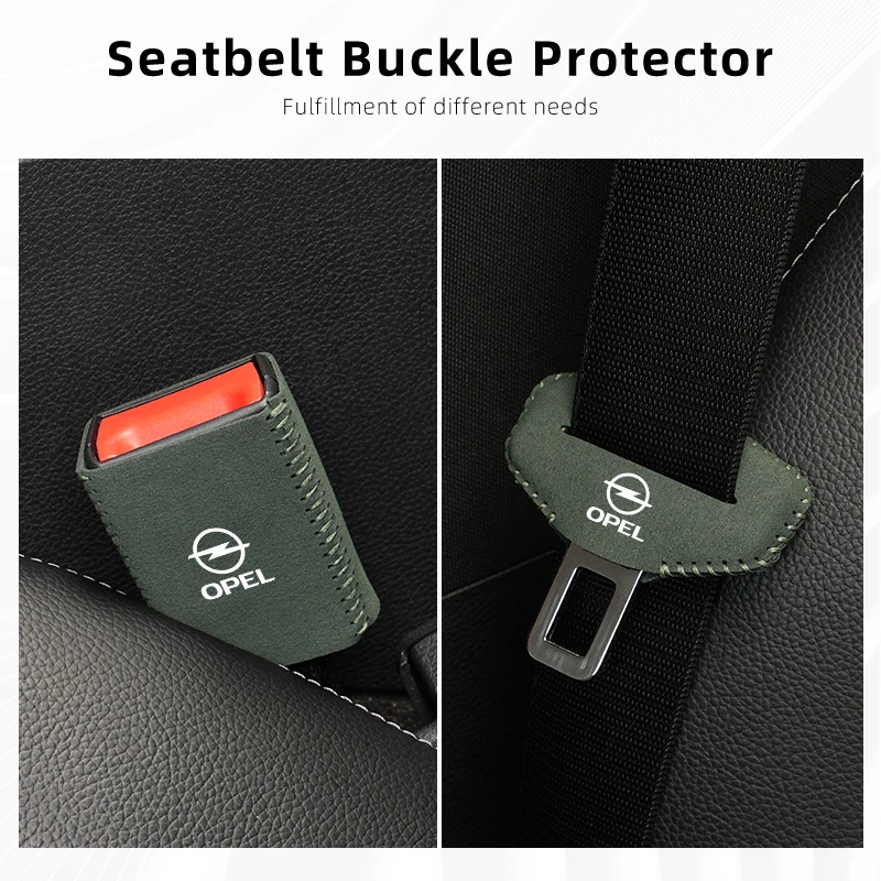 Accessori della copertura della protezione della Clip della fibbia della cintura di sicurezza dell\'auto per Opel Corsa Astra Insignia Vectra Zafira