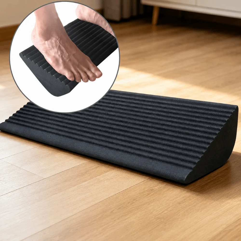 High Quality Large Slant Board Training Heel Elevated Squat Wedge Non-slip EVA Squat Platform For Weightlifting
