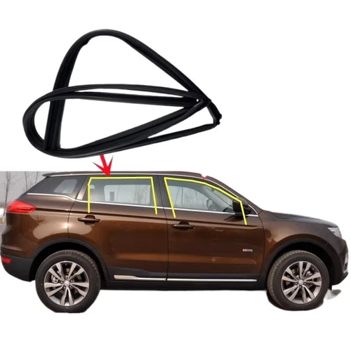 Tira de sellado de riel de guía de elevación de ranura de barro de vidrio de ventana de coche para Geely EMGRAND X7 GX7 EX7 SX7