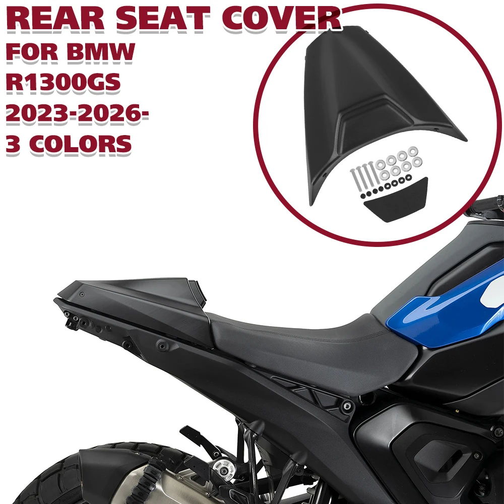 

For BMW R1300GS R1300 GS 2023-2026- Motorcycle Pillion Rear Seat Cover Cowl Solo Fairing R 1300 GS Rear Hump Rear Tail Cover