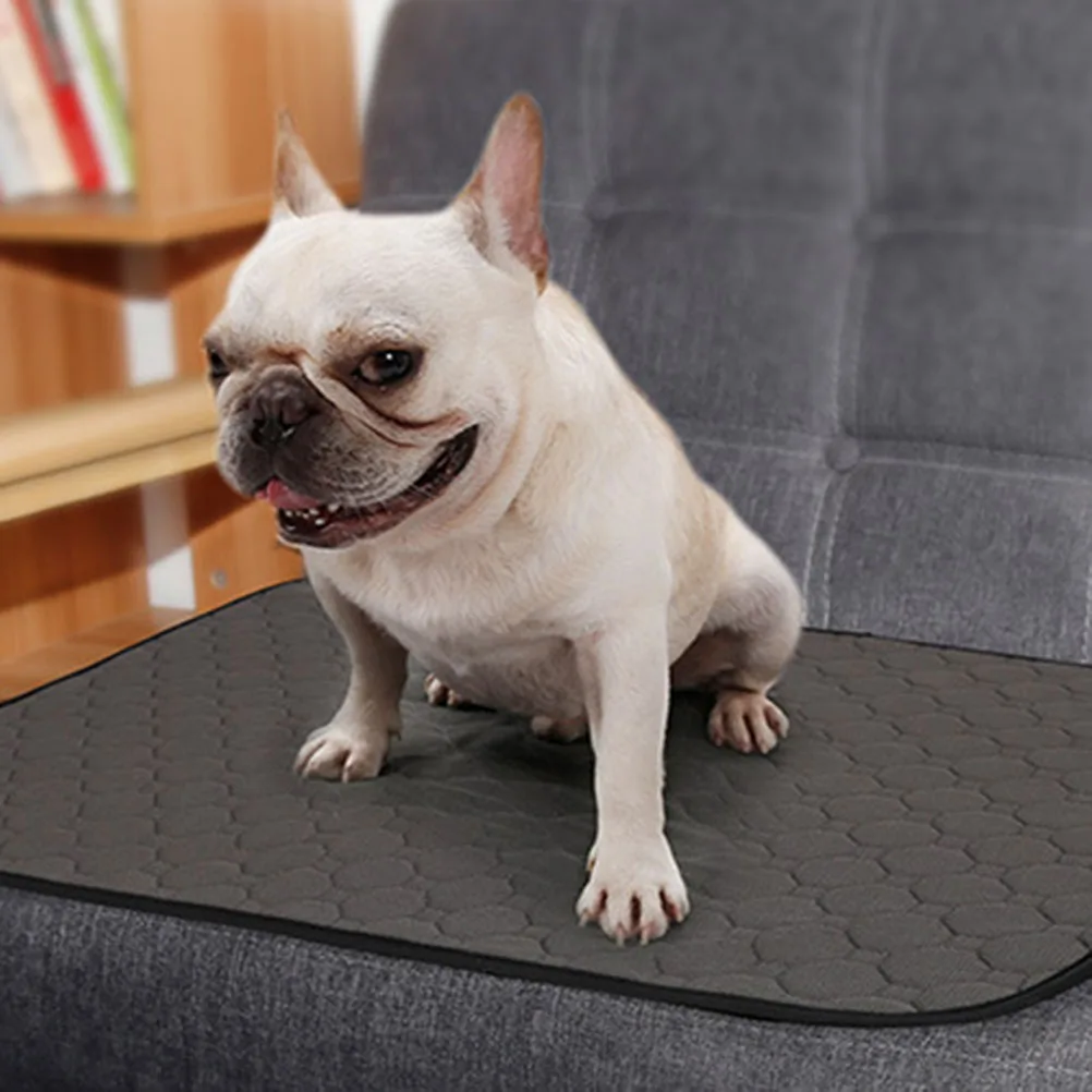 

Pee Pads Water Absorption Mat For Dog Puppy Cat Washable Reusable High Absorbency Training Pad Grey S Absorbent Pads For Pet Dog