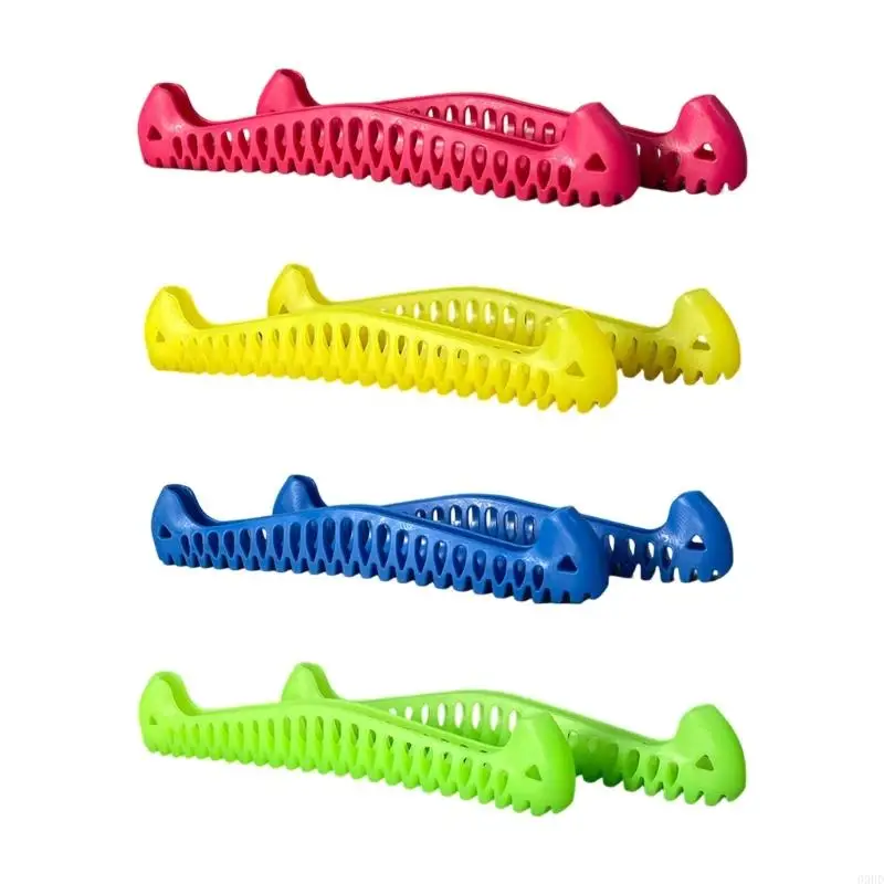High Impacts Resistant Plastic Figure Skate Blade Guards For Protection Against Damage In Storage Or Travel 69HD