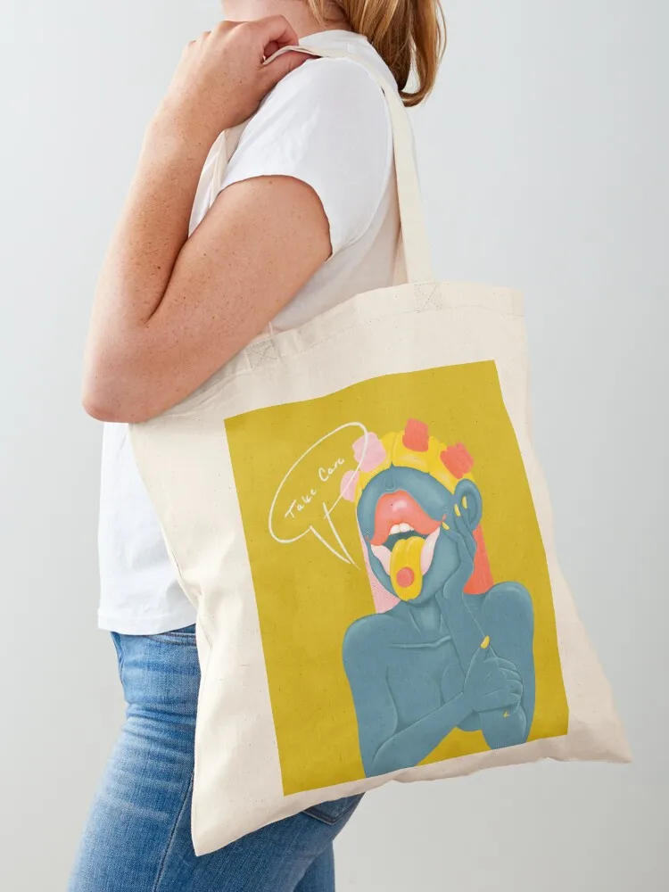 

Big mouth Tote Bag Women's beach bags shopping bags foldable Fabric bag Women's shopper