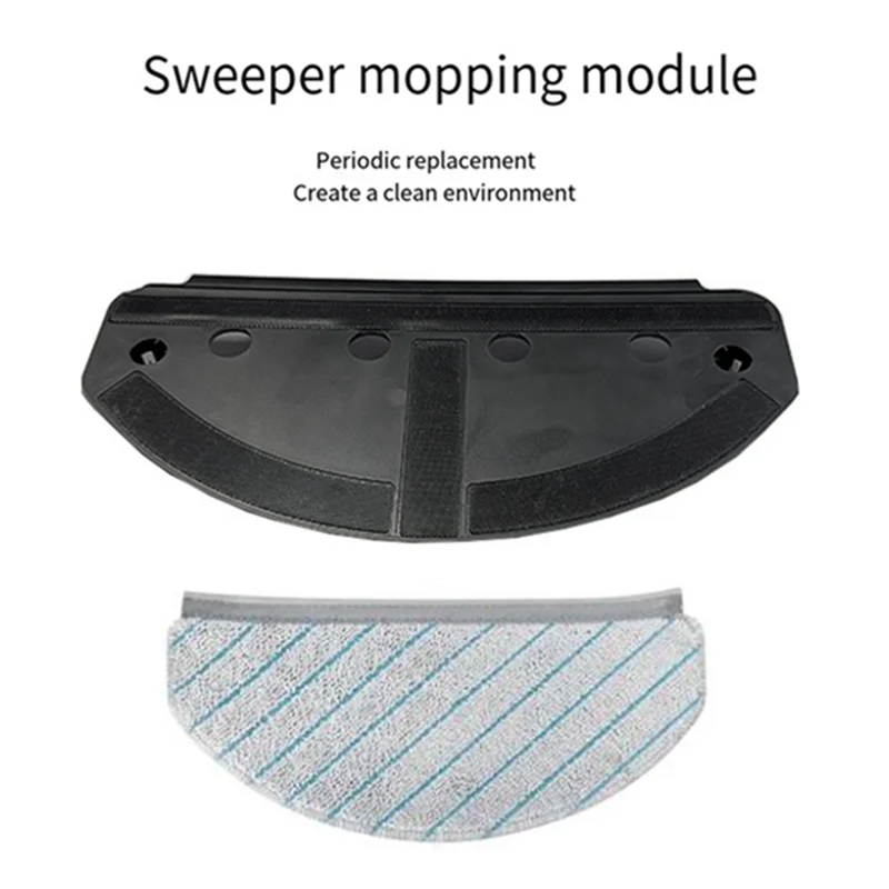 A76G-For Ecovacs N20 Plus,N20 Pro Plus Vacuum Cleaner Accessory Mop Holder With Included Mop Pad