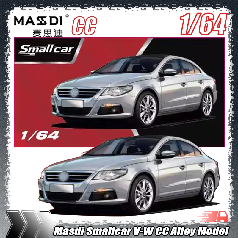 موديل جديد من سيارة ماسدي الصغيرة بمقياس 1:64، نموذج سيارة فولكس فاجن سي سي محاكي من السبائك المصبوبة، هدايا تذكارية مخصصة للأطفال