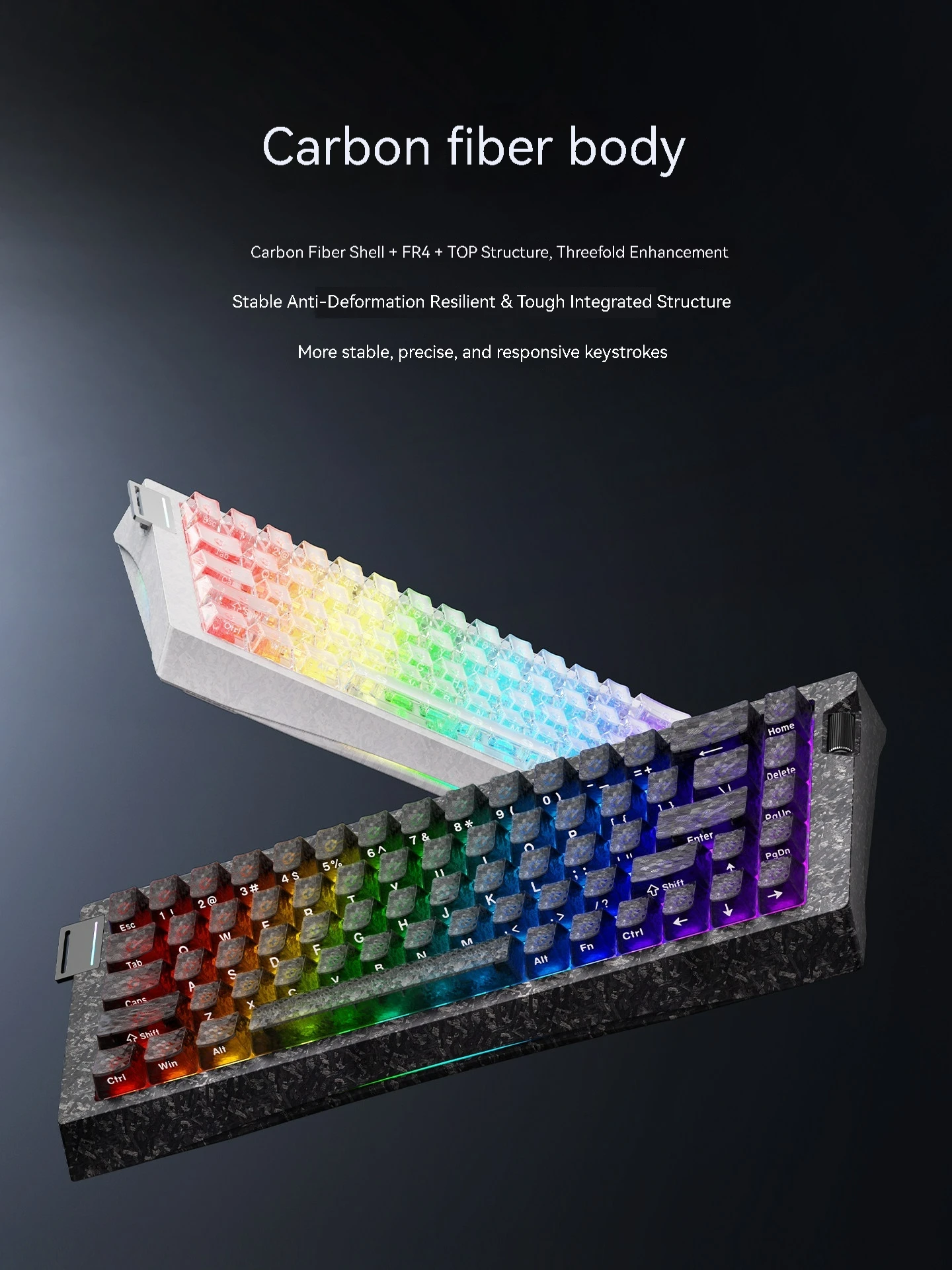 NUEVO Teclado para Juegos Ajaz - Gaming Keyboard Magnetic Switches reseña y precio