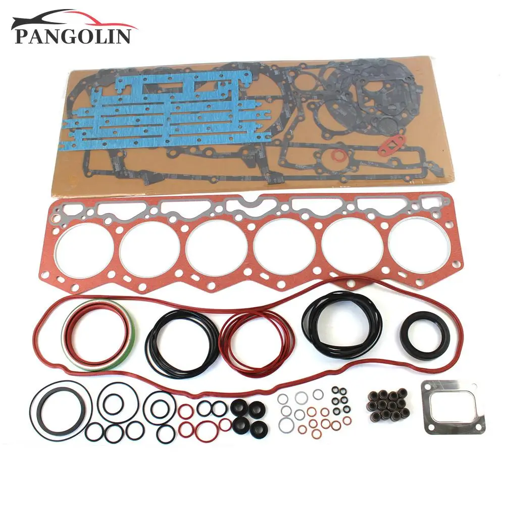 6D105 S6D105 6D105-1 Engine Gasket Kit for Komatsu PC200-3 PC200LC-3 PC220-3 Exacavator 6142-22-2211 6142-22-2210 6144-21-2211