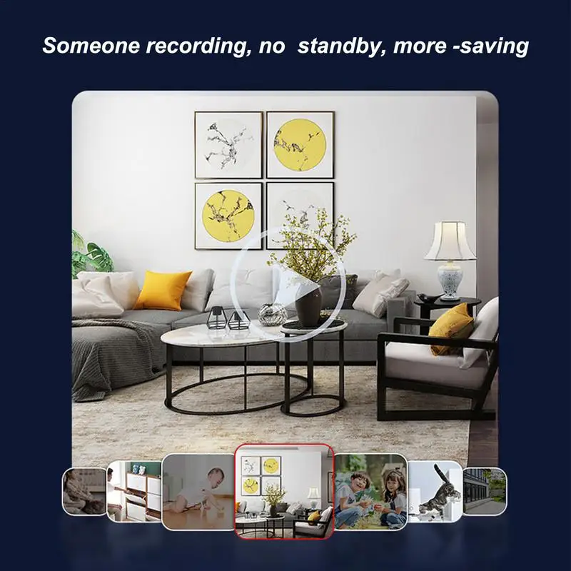 Wireless Cameras For Home Security 1080P HD Smart Security Camera Baby Pet Camera With Phone APP Auto Night Vision Mobile APP