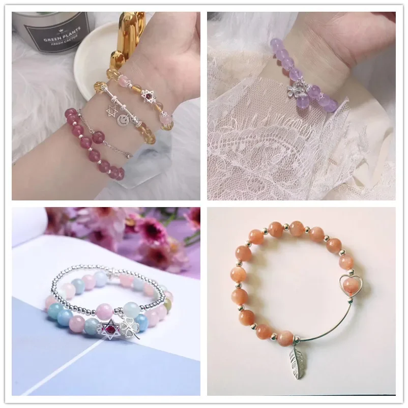 925 스털링 실버 참 펜던트 동물 모양 실버 펜던트 목걸이 팔찌 제작용 여성용 실버 주얼리 24종