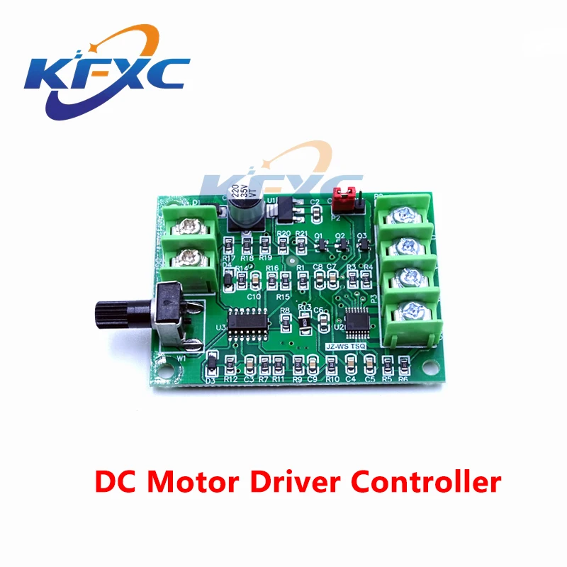 7V 12V Brushless DC Motor Driver Controller Board with Reverse Voltage Over Current Protection for Hard Drive Motor 3/4 Wire