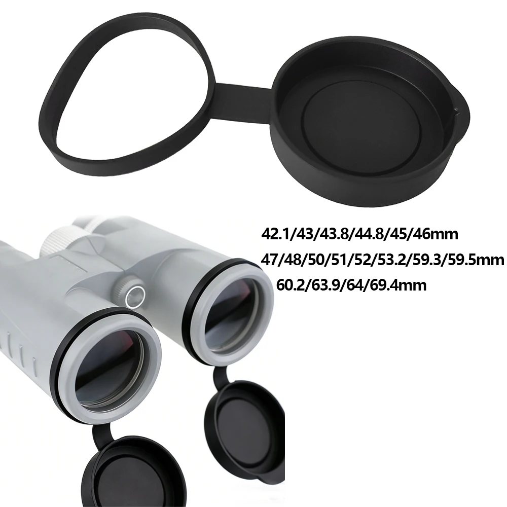 Couvercle anti-poussière pour télescope en caoutchouc de Silicone, protecteur d'oculaire, capuchon d'objectif adapté aux jumelles/lunette