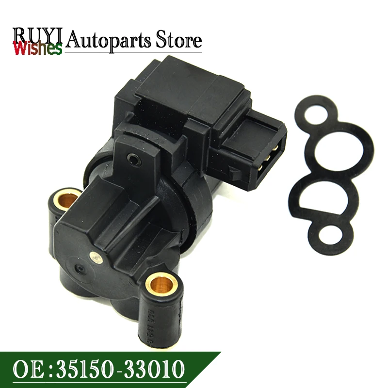 Valve de contrôle d'air de ralenti, pour Hyundai Sonata, Santa Fe, Tiburon, Tucson, Kia Optima, Sportage, Rio, Sephia, magiti, 35150 – 33010