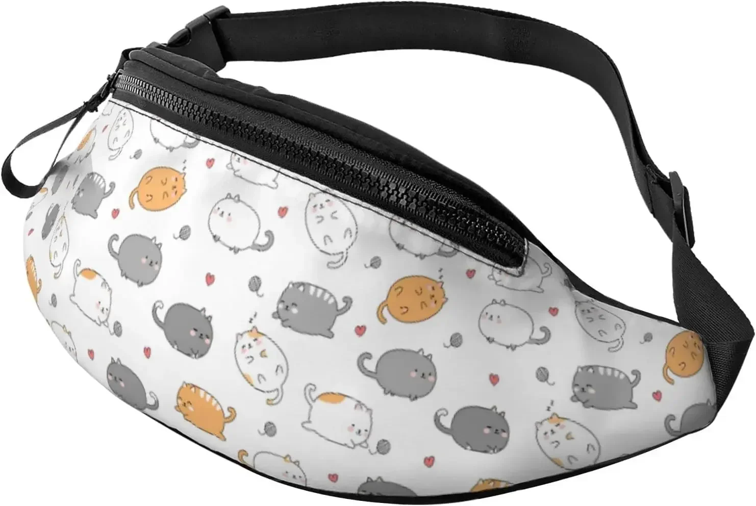 

Сумка, поясная сумка с милым котом, забавные поясные сумки на груди, маленькая сумка через плечо для женщин и мужчин