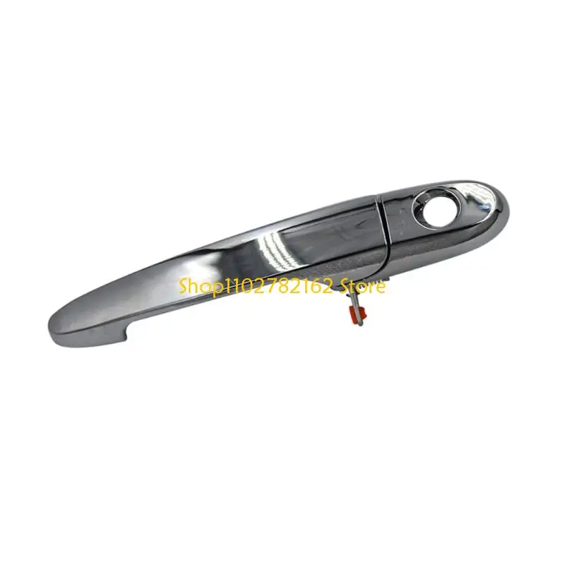 547B Front Outer Door Pull Handle with Lock Opening, Silver Tone Repair Part 15773795FL