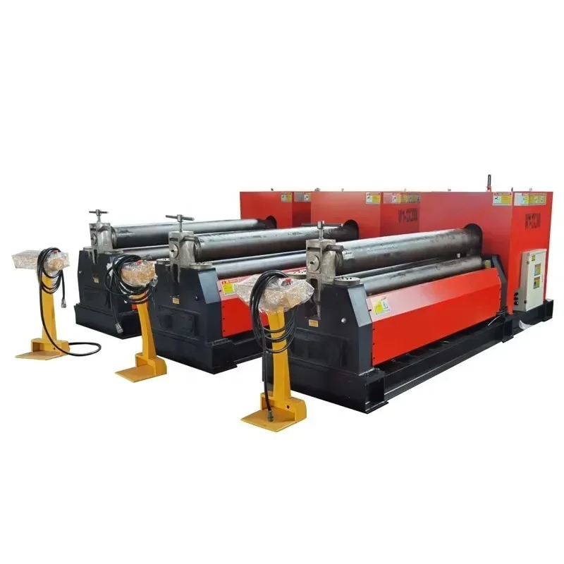 Fully Automatic Plate Rolling Machine Rollers Mechanical Steel Plate Metal Round Plate Bending Machine Hot Product