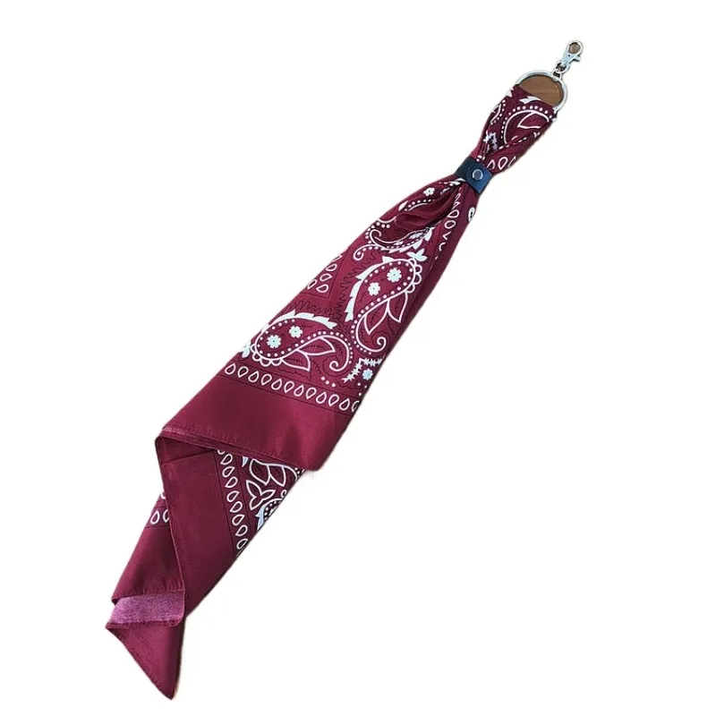 Kleines quadratisches Halstuch-Haarband, vielseitige Hip-Hop-Hosenkette, trendiges Streetdance-Accessoire, industrieller Stil, Taillenkette zum Umhängen – Detail 7