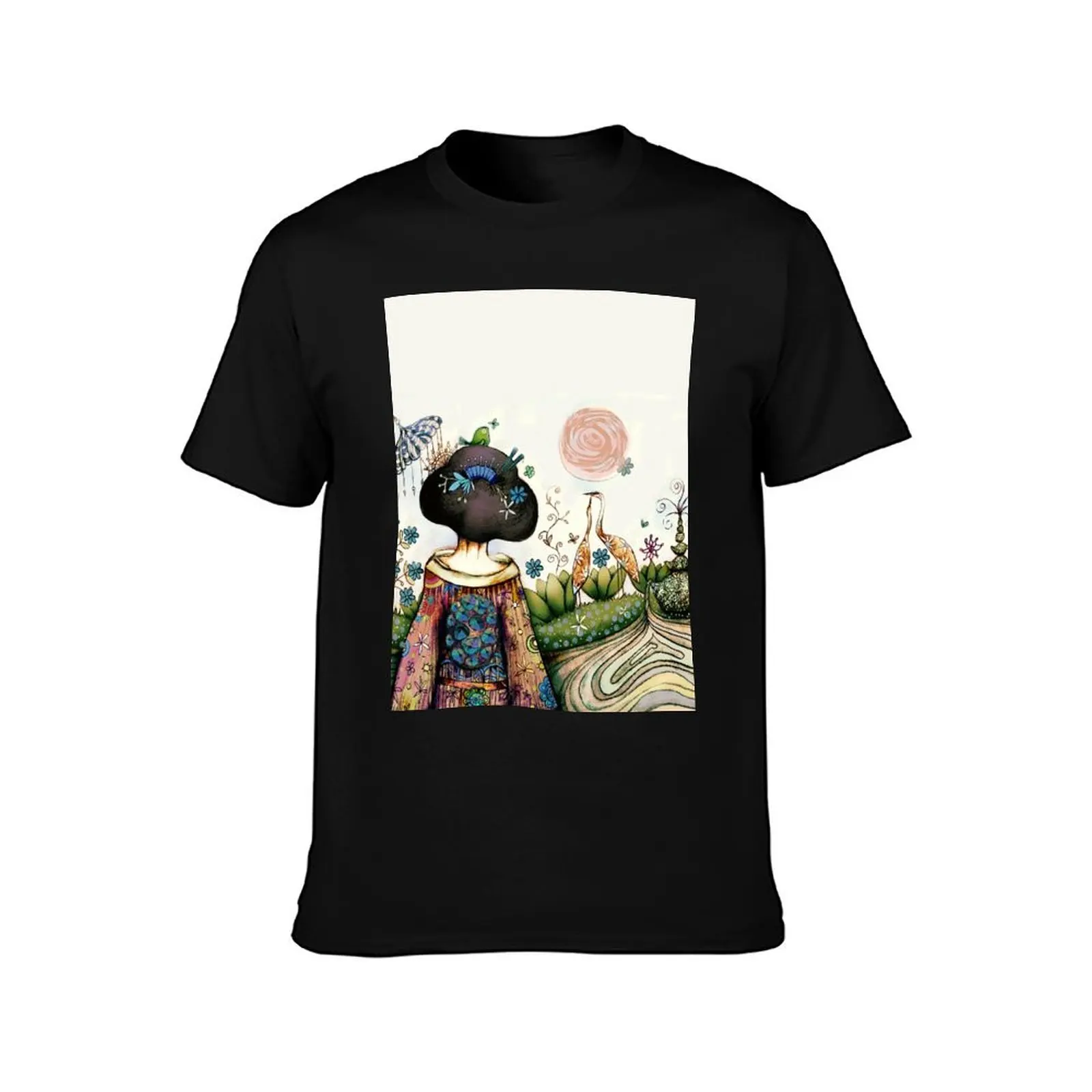 Topiary Teapot T-Shirt anime tshirt oversized graphic tee tops mens t shirt graphic