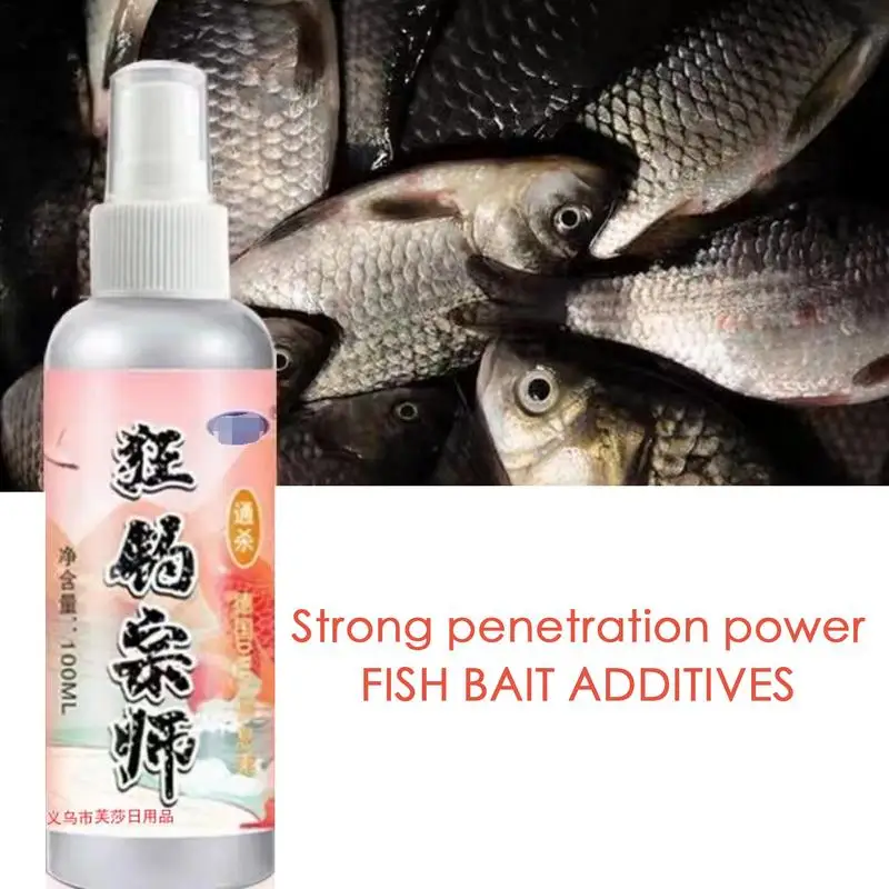 Bait Fish Additive 100ml High Concentration Fish Attractant Baits & Attractants Safe Fish Bait Attractant For Bighead Grass